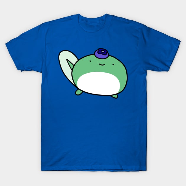 Blueberry Tadpole T-Shirt by saradaboru